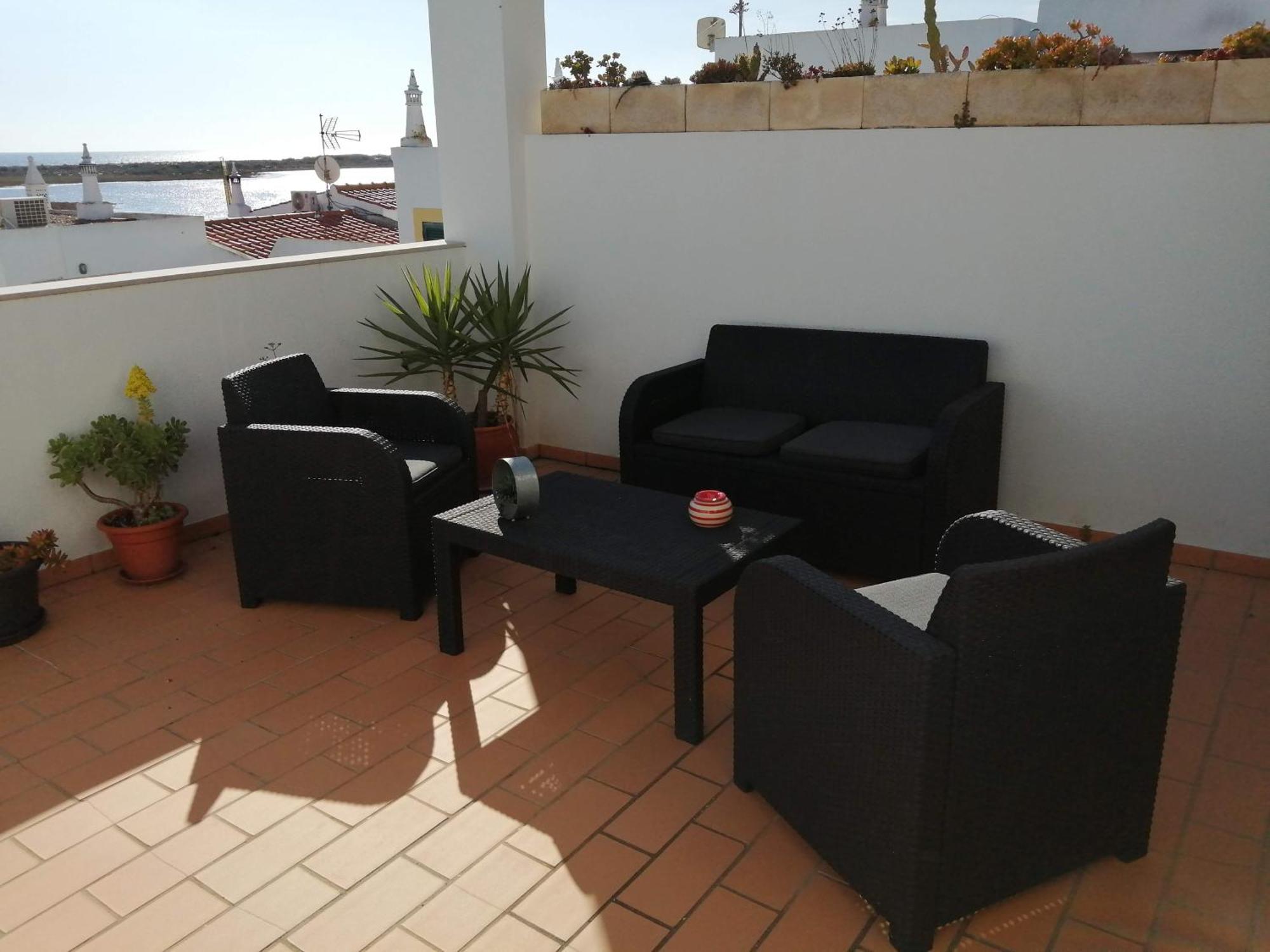 Apartamento Vista Mar 卡巴纳斯·德·塔维拉 外观 照片