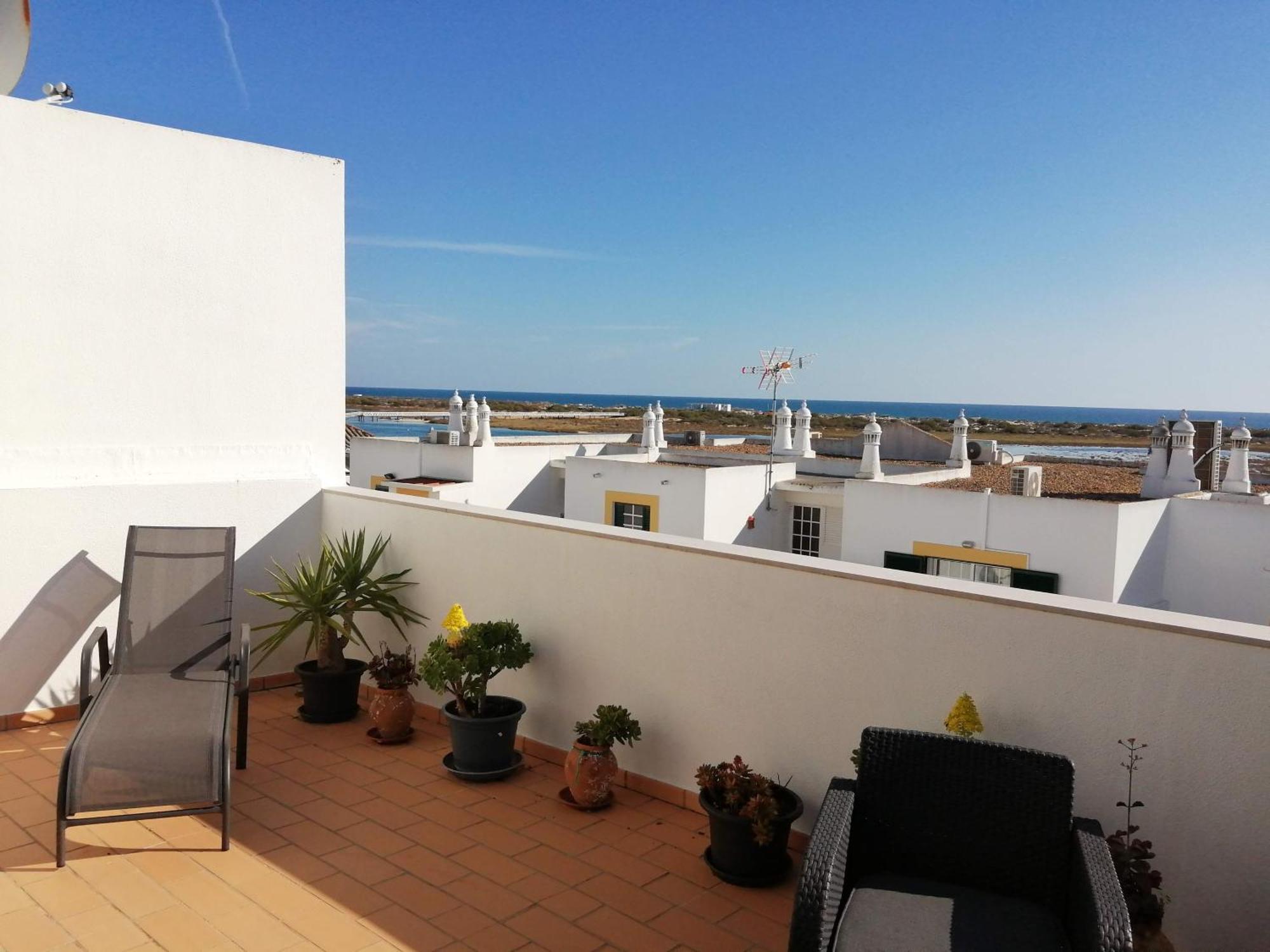 Apartamento Vista Mar 卡巴纳斯·德·塔维拉 外观 照片